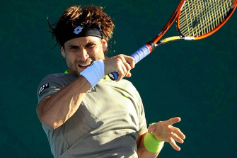 David Ferrer Determined Expression Wallpaper