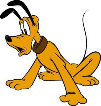 Disney Animal Dog Cartoon Pluto Characters Wallpaper