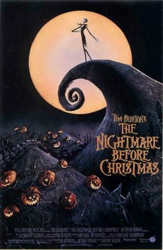 The Nightmare Before Christmas Animated Movie Posters Wallpaper
