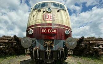 German Railroad Locomotive Desktop Pc And Mac Wallpaper
