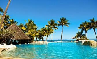 Sunset Pool In Fiji Wallpaper Gallery