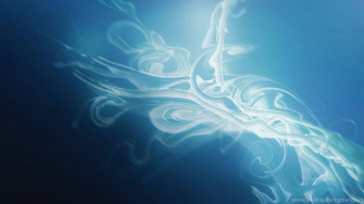 Blue Smoke Wallpaper