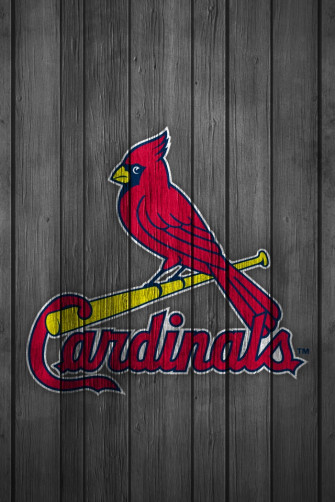 iPhone Wallpaper St Louis Cardinals Wood