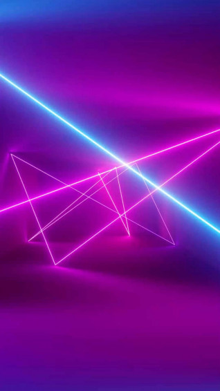 Blue And Pink Aesthetic Neon Wallpaper