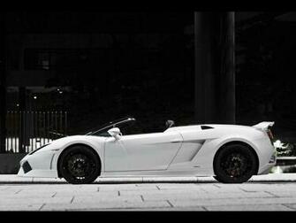 White Lamborghini Gallardo Wallpaper