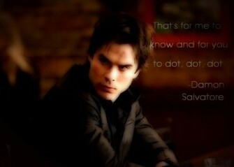 The Vampire Diaries Damon By Wallpaper