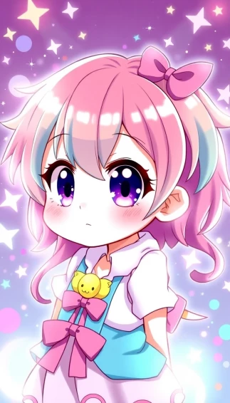 Cute Anime Girl Wallpaper