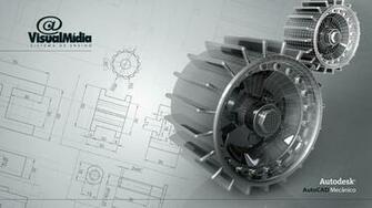 Autocad Wallpaper Technical Drawing For