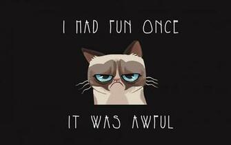 Funny Grumpy Cat Quotes HD Wallpaper For Desktop