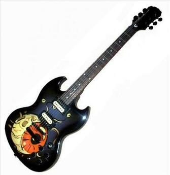 Amazing Planet On Gibson Sg Guitar Music HD Wallpaper