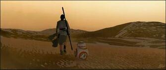 Star Wars Rey And Bb8 Eldespertardelafuerza Starwars