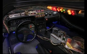 Delorean Time Machine By Team Timecar Wallpaper