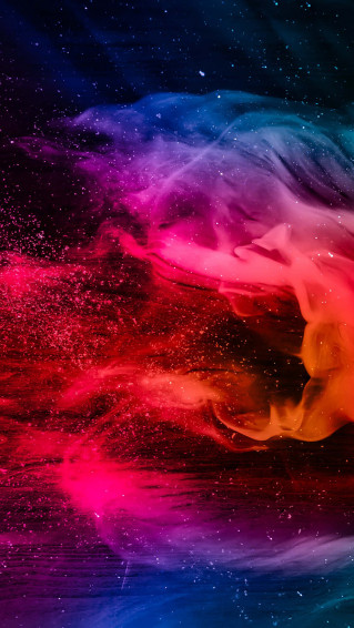 Colorful Smoke Wallpaper