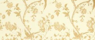 Summer Palace Gold Floral Wallpaper At Laura Ashley