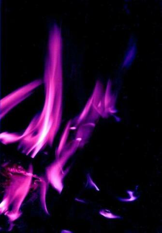 Purple Flames Background
