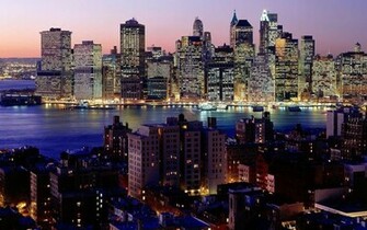 HD Wallpaper Twilight Sky New York City Desktop Background