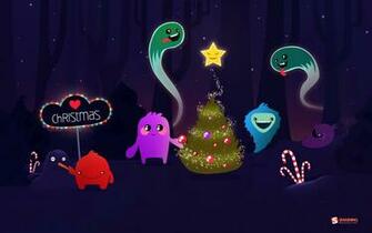 Love Christmas Wallpaper Stock Photos