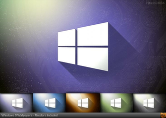 Windows Metro Wallpaper Logo With Long Shadow By Hexioum64 On