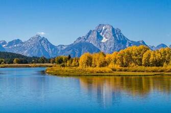 Grand Teton National Park Usa Wallpaper Nature And