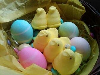 Peeps Easter Wallpaper These Showed Up In My