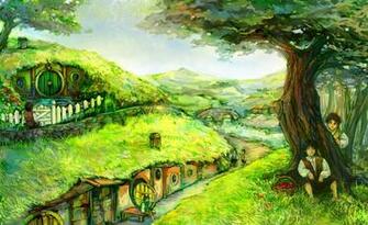 Lotr Shire Hobbit By Aprilis420