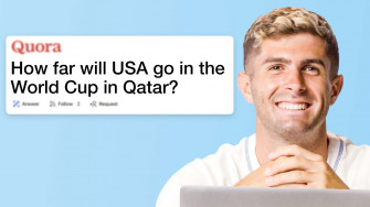 Watch Christian Pulisic Replies To Fans On The Internet Actually