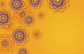 Plain Yellow Background Wallpaper