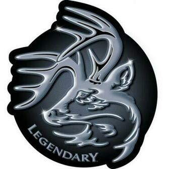 Legendary Whitetails Logo Mini Truck Decal At