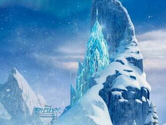 Icecastle In Frozen Wallpaper HD