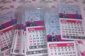 Calendario Frozen Lembrancinha Ima