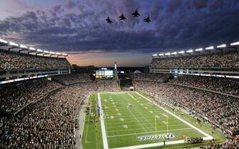 New England Patriots Nfl Football Stadium F Wallpaper