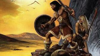 Conan The Barbarian Wallpaper Red Sonja