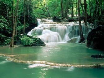 Relaxing Pictures Waterfall Wallpaper X