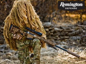 Remington Msr With Ghillie Sniper Wallpaper By Scarlighter On