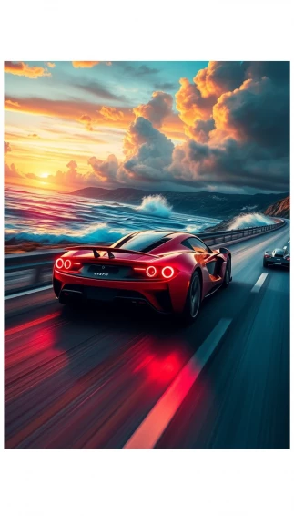 Cars Art Wallpaper