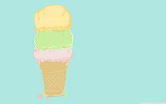 Cute Ice Cream Wallpaper