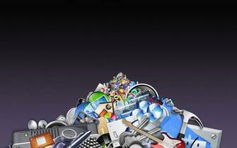 Tons Of Apple Apps HD Wallpaper Desktop