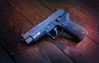 Sig Sauer P226 Gun Guns Boards Wallpaper Weapon