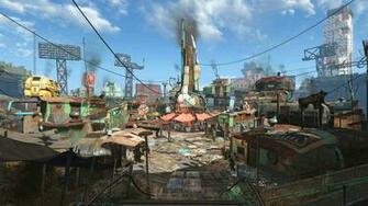 Diamond City Fallout Concept Art