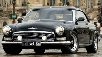 Wallpaper Volga V12 Black Front Full HD