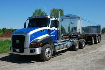 J F Kitching Son Ltd Caterpillar Ct660 Vocational Truck