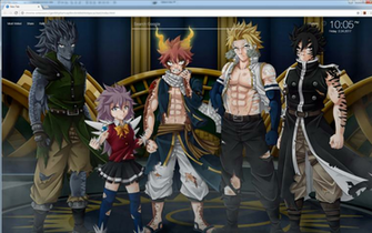 Fairy Tail HD Wallpaper New Tab Most Beautiful And