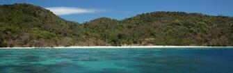 Island Beach Dual Monitor Wallpaper