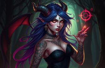 Female Demon Wallpaper