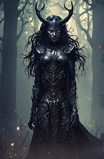 Female Demon Wallpaper