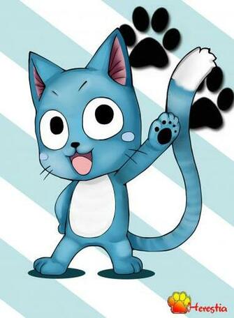 Fairy Tail Happy Aye Sir HD Image And Wallpaper