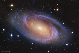 Space Astronomy Galaxy Spiral Universe M81 Wallpaper HD
