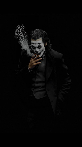 Ghost Black On My Love Photo Joker Artwork Poster