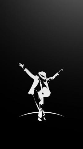 Michael Jackson Dancing Art iPhone Wallpaper