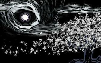 Black And White Abstract Wallpaper